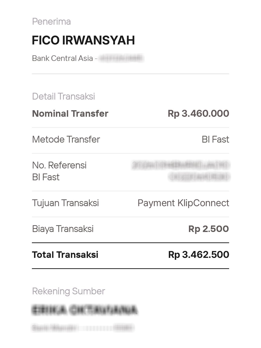 Bukti pembayaran
