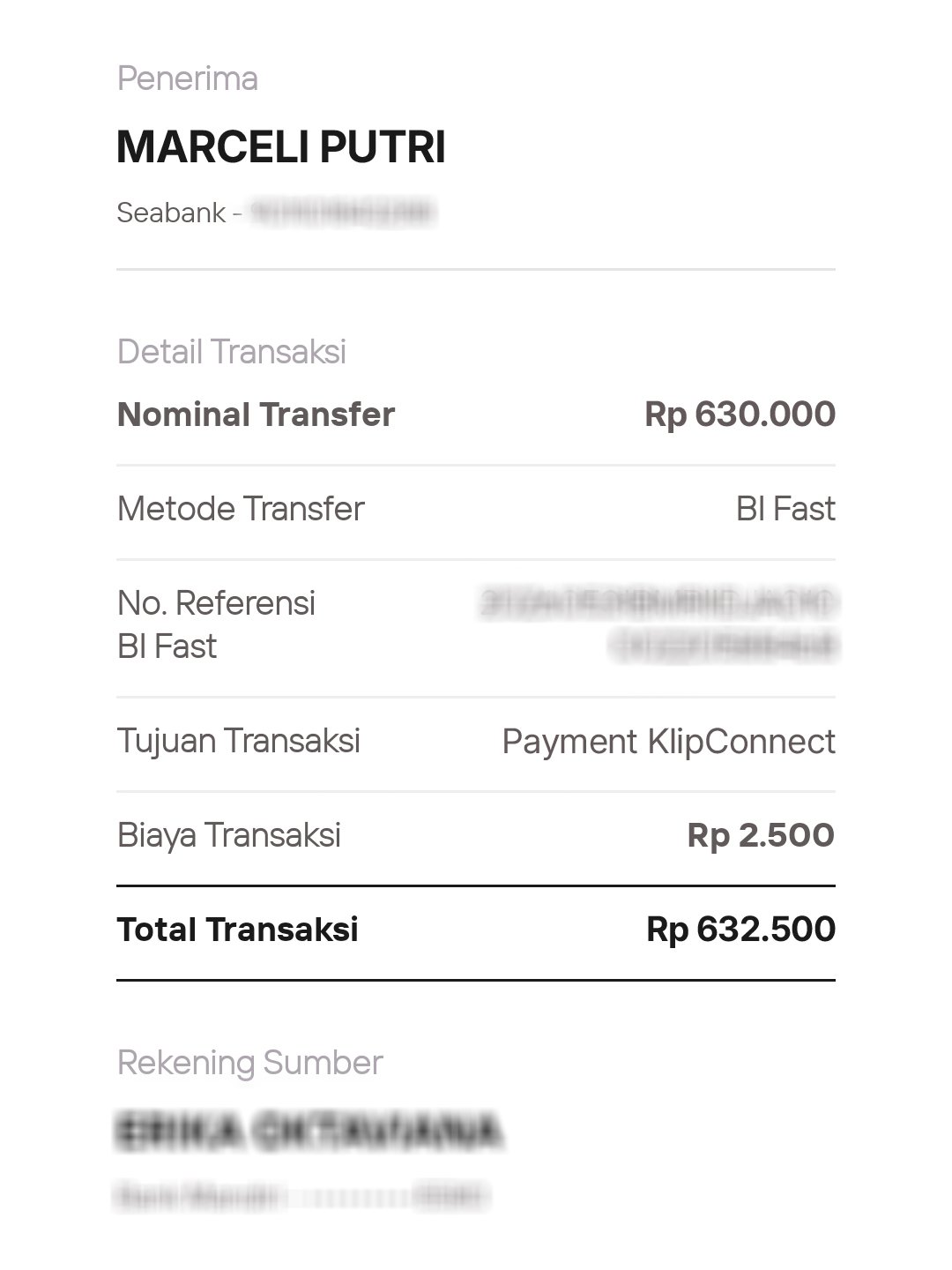Bukti pembayaran